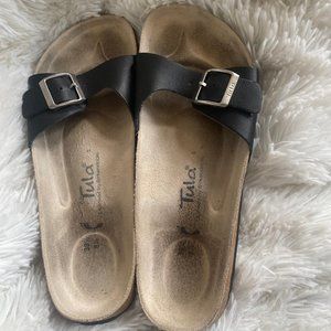 Tula by Birkenstock Black Madrid Sandal